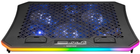 Охолоджувальна підставка для ноутбука Rampage Metafor RGB 10-19" (AD-RC34) - зображення 3
