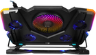 Охолоджувальна підставка для ноутбука Rampage BREEZE S50 RGB 17" - зображення 6