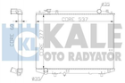 Радиатор охлаждения двигателя KALE 356200 1378035, 1455864, 1459241