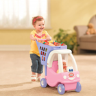 Wózek na zakupy Little Tikes Princess Cozy Coupe Shopping Cart z koszem (0050743620195) - obraz 3