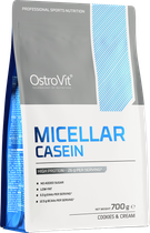 Протеїн OstroVit Micellar Casein 700 г Печиво-крем (5902232611755) - зображення 1