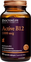Дієтична добавка Doctor Life 1000 мкг метилкобаламіну активний вітамін В12 60 капсул (5906874819739) - зображення 1