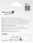 Pendrive Patriot Xporter 3 256GB USB 3.2 Black (PSF256GX3B3U) - obraz 7