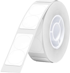 Etykiety termiczne Niimbot Stickers T okrągłe 14 x 28 mm 220 szt. White (6975746633703) - obraz 1