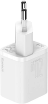 Ładowarka sieciowa Baseus Super Si Quick Charger 1C 20 W z przewodem USB-C - Lightning 1 m Biała (TZCCSUP-B02) - obraz 2