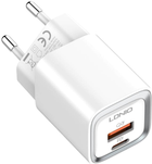 Мережевий зарядний пристрій Ldnio USB-C 20 W + кабель USB-C - Lightning (A2318C Type-C - lig) - зображення 4