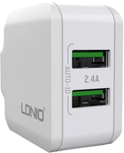 Ładowarka sieciowa Ldnio 2 x USB + kabel USB-C (A2201 Type C) - obraz 4