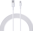 Kabel Aukey USB-A - USB-C 1 m Biały (CB-NAC1)