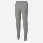 Spodnie dresowe męskie Puma Ess Slim Pants Tr 58674903 S Ciemnoszare (4063697288966) - obraz 4