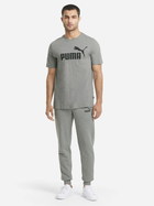 Spodnie dresowe męskie Puma Ess Slim Pants Tr 586749-03 XS Ciemnoszare (4063697288959) - obraz 3