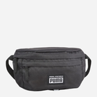 Сумка поясна тканинна Puma Academy Waist Bag 07993701 Чорна (4099683458839)