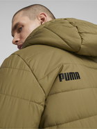 Kurtka przejściowa męska z kapturem Puma Ess Hooded Padded Jacket 848938-93 3XL Brązowa (4099684878438) - obraz 5