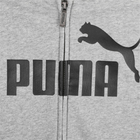 Młodzieżowa bluza rozpinana chłopięca Puma Ess Big Logo Fz Hoodie Tr B 586968-03 152 cm Szara (4063697293670) - obraz 4