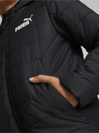 Підліткова демісезонна куртка для хлопчика Puma Ess Hooded Padded Jacket 67055901 152 см Чорна (4065449046398) - зображення 5