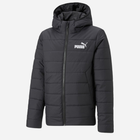 Підліткова демісезонна куртка для хлопчика Puma Ess Hooded Padded Jacket 67055901 176 см Чорна (4065449046411) - зображення 7