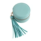Шкатулка Casegrace SP-01205 Blue для колец и ювелирных изделий портативная компактная