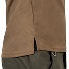 Футболка Поло тактична з довгим рукавом Sturm Mil-Tec Tactical Long Sleeve Polo Shirt Quick Dry DARK COYOTE S (10962019) - зображення 7