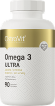 Suplement diety OstroVit Omega 3 Ultra 90 kapsułek (5902232619041) - obraz 1