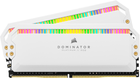 Pamięć Corsair DDR4-3200 16384MB PC4-25600 (Kit of 2x8192) Dominator Platinum RGB White (CMT16GX4M2C3200C16W) - obraz 1