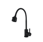 Смеситель для кухни WEZER EKO4D-01-BLACK гибкий