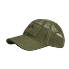 Бейсболка Helikon-Tex BBC Mesh, Olive green єдиний (CZ-BBM-PO-02) - зображення 1