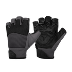 Рукавиці Helikon-Tex HALF FINGER Mk2 GLOVES, Shadow Grey/Black XL/Regular (RK-HF2-NE-0135B) - зображення 1