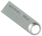 Флеш пам'ять USB Goodram UNO3 16GB USB Type A 3.2 Silver (UNO3-0160S0R11) - зображення 2