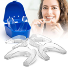Набір капа зубна ANNEK 2 розміри стоматологічна для лікування бруксизму футляр 4 шт (К-4) - зображення 9