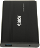 Зовнішня кишеня iBox 2.5" HD-02 HDD enclosure USB 3.2 Black (IEU3F02) - зображення 2