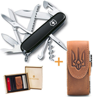 Комплект Victorinox Нож Huntsman 1.3713.3 + Чехол для ножа универсальный на липучке + Фонарь - изображение 15