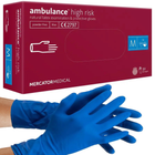 Перчатки Ambulance pf латексные повышенной прочности (25 пар уп) M (7-8) - изображение 1