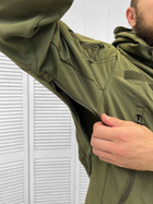 Осіння тактична куртка софтшел squat oliva M - зображення 7