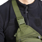 Тактическая CamoTec сумка Gunner Sling Olive олива - изображение 5