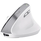 Компьютерная мышь вертикальная Trust Bayo II Ergonomic Wireless Mouse беспроводная Белый (25398)