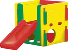 Zjeżdżalnia Little Tikes Junior Activity Gym Slide 73 cm Czerwono-żółta (0050743041396) - obraz 1