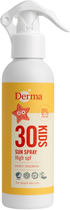 Дитячий сонцезахисний спрей Derma Sun SPF 30 200 мл (5709954034325) - зображення 1