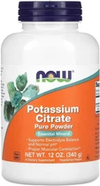 Калий NOW Potassium Citrate Pure Powder 340 г