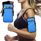 Сумка чехол на руку для бега Scout My Fit 0326 Blue-Black