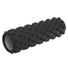 Масажний ролик для рук та ніг ролер Grid Bubble Roller Zelart My Fit 45x14 см FI-6672 Black