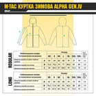 Куртка M-Tac Alpha Gen.IV Pro MM14 Розмір M/R - зображення 7