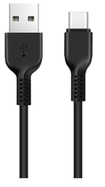 Кабель Hoco Type-C X13 Easy Charged 1.0m Black
