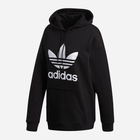 Bluza damska z kapturem adidas Trefoil Hoodie 34 Czarna (4062055475253) - obraz 4