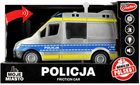 Furgonetka policyjna Euro-Trade ze światłem i dźwiękiem 24 cm (5904335881868) - obraz 1