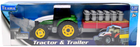 Трактор Teama з причепом Зелений (4897021683987) - зображення 1