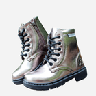 Підліткові демісезонні черевики для дівчинки Kappa Deenish Shine K 260841K-1511 35 Срібний/Чорний (4056142682440) - зображення 2