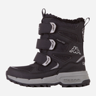 Дитячі зимові черевики для хлопчика Kappa Vipos Tex K 260902K-1115 25 Чорні (4056142860978) - зображення 3