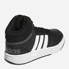 Jesienne trzewiki chłopięce adidas Hoops Mid 3.0 K GW0402 28 Czarne (4065418336154) - obraz 4