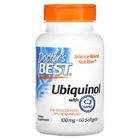 Натуральная добавка Doctor's Best Ubiquinol with Kaneka 100 мг 60 капсул