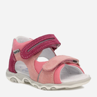 Дитячі сандалії для дівчинки Bartek W-116120-05 23 Рожеві (5903607810070) - зображення 3