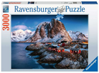 Пазл Ravensburger Hamnoy Lofoten 121 x 80 см 3000 деталей (4005556170814) - зображення 1